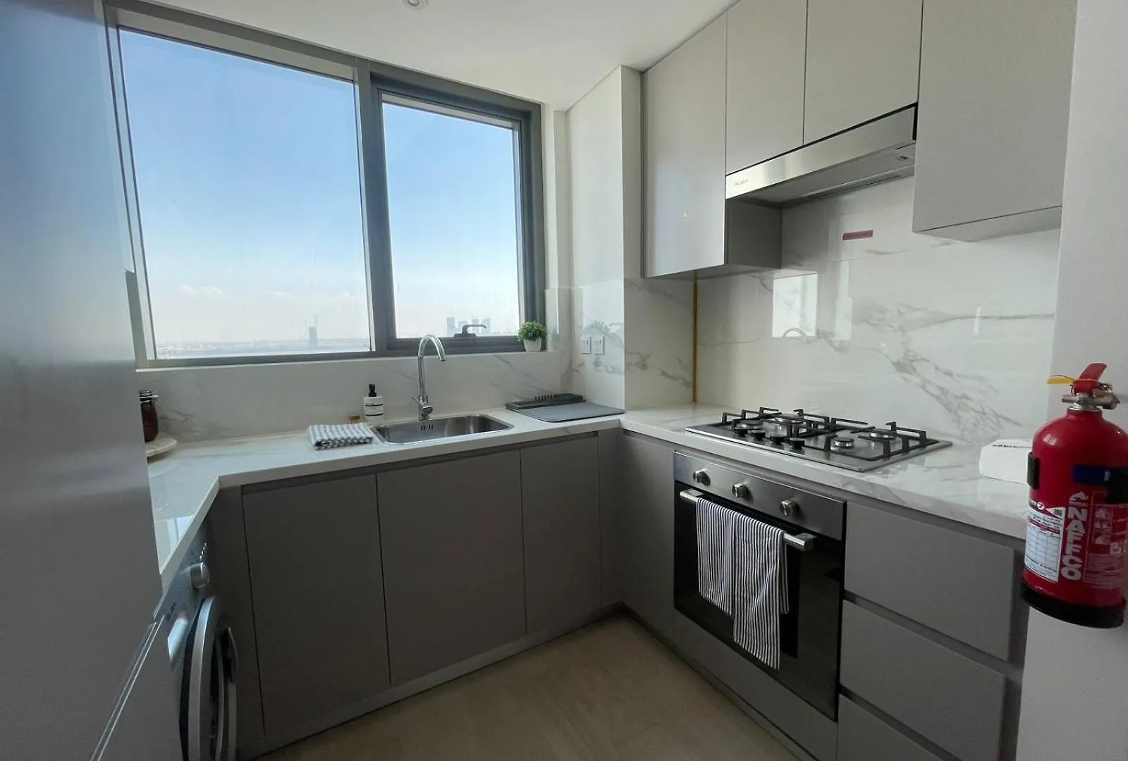 Greek Views 1 Bedroom Azizi With Terrace Dubai Apartment